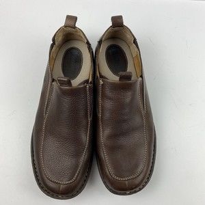 Born Hand Crafted Loafers Brown Leather Comfort Casual Slip Ons